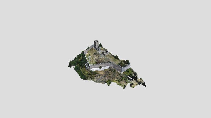 Graines Castle 3D Model