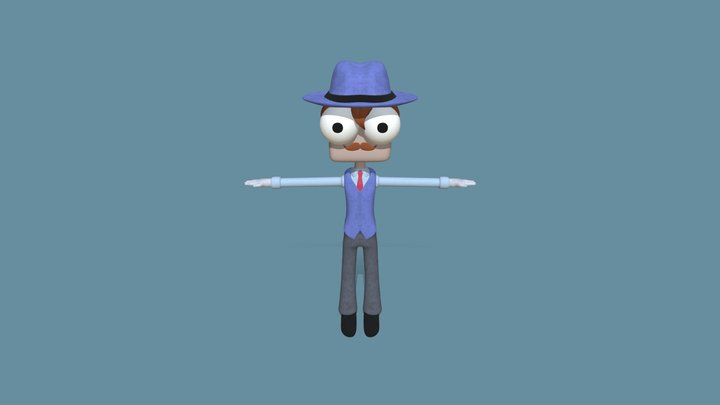 The Detective 3D Model