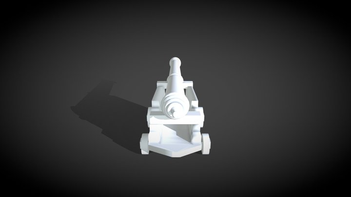 Cannon 3D Model