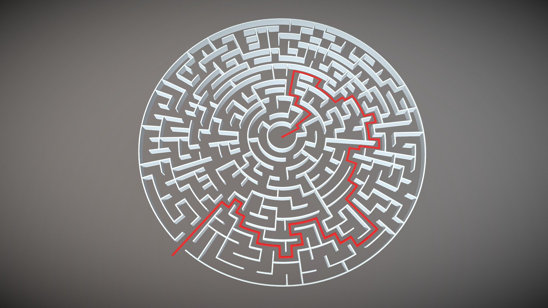 Labyrinthe 3D Modèles a télécharger - Free3D