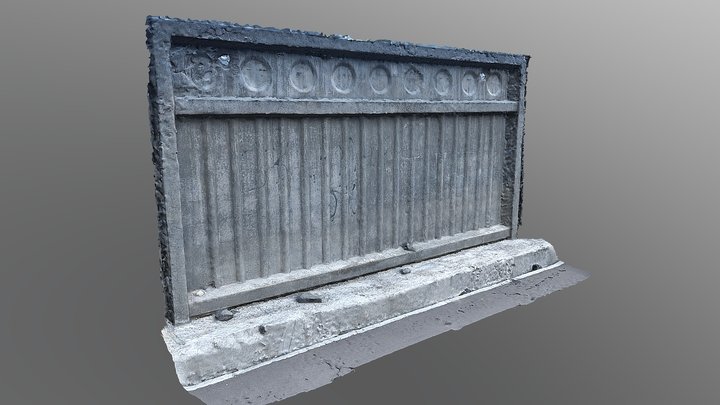 Fence 01 – Kostenloses 3D-Modell STL