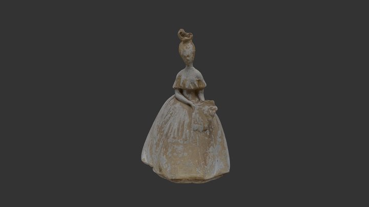 Maria Antonieta. Colección Privada. S. XX. 3D Model