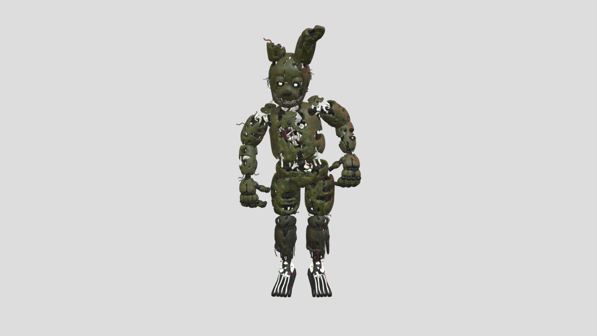 Springtrap: FNAF AR - Download Free 3D model by fnaffan ...