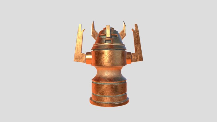 Atlantis Idol 3D Model