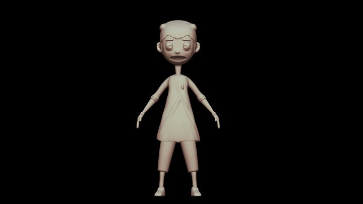 Horror guy 3D Model