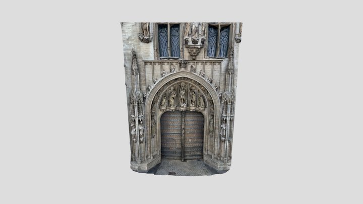 gates_of_the_brussels_town_hall 3D Model