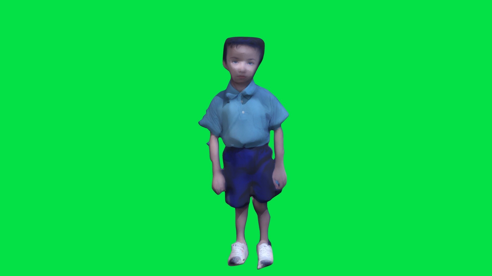 Sunny Childhood School Boy 3d Model Fts - Download Free 3D Model By ...