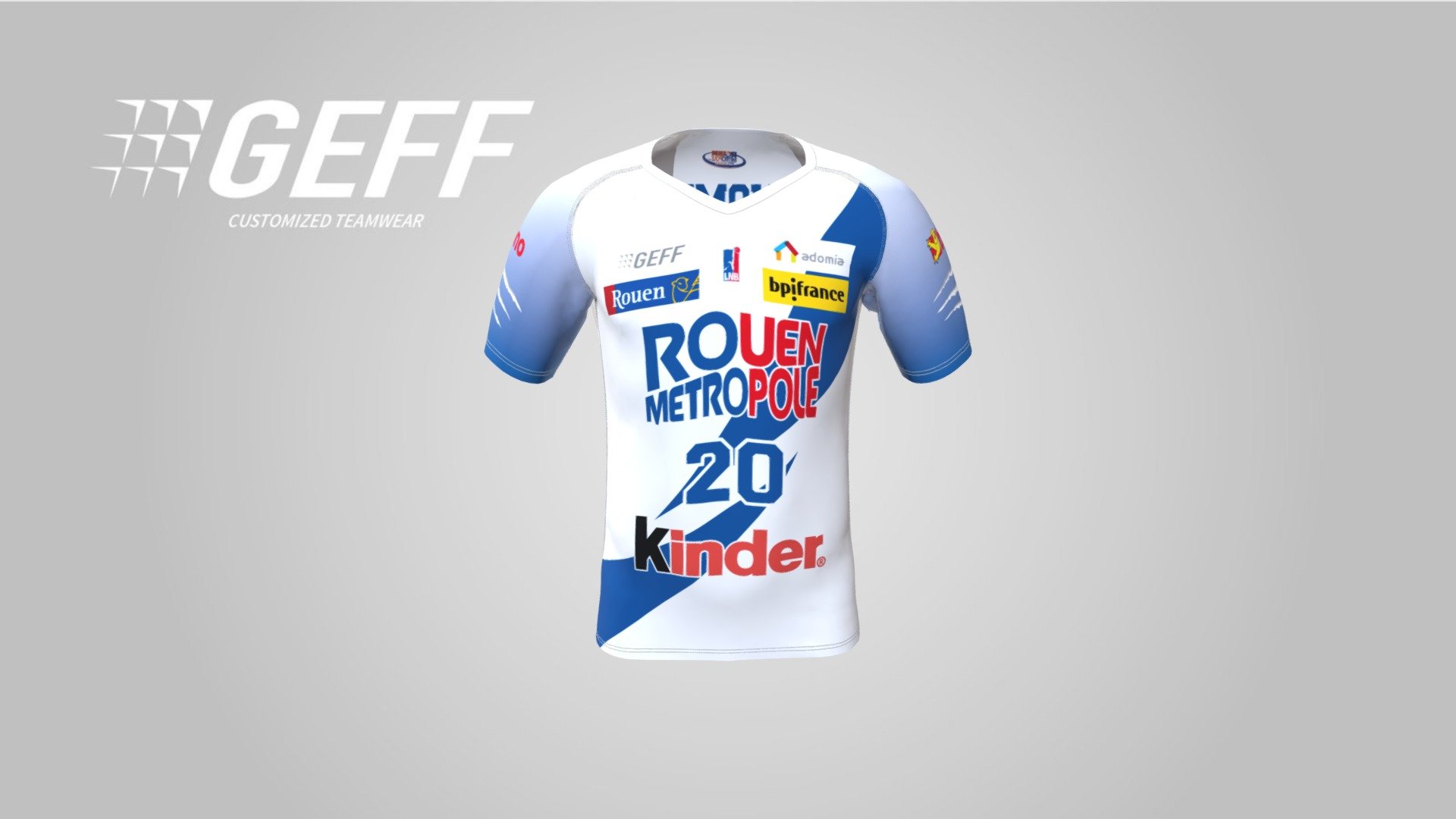 GEFF FRANCE BASKETBALL ROUEN — Sketchfab embed 3D viewer