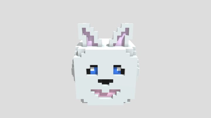 Bunny Mask 3D Model