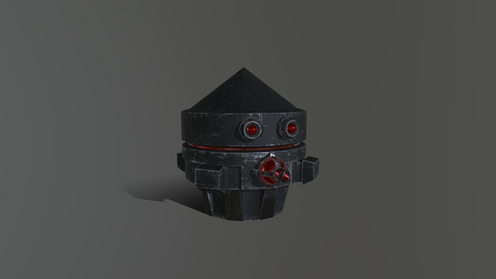 Floating Robot 3D Model