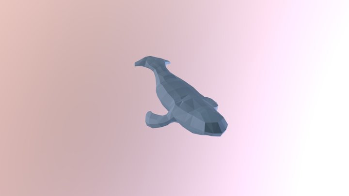 Baleine Anim 3D Model