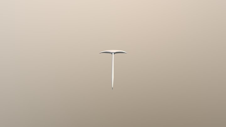 Egyptian Spear 3D Model