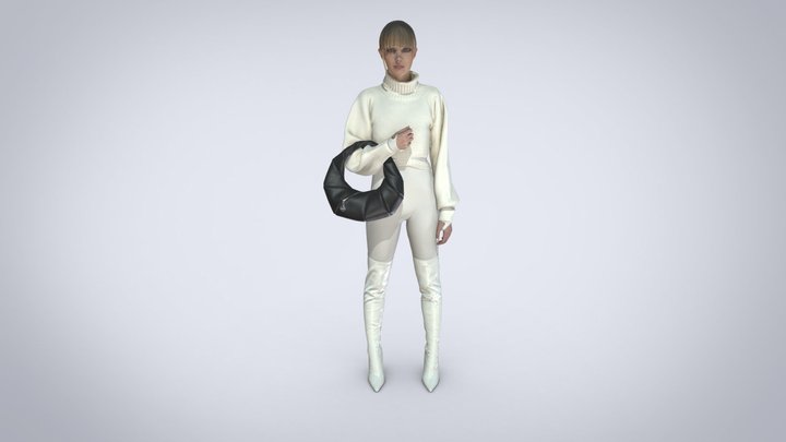 Modelo_Blanco 3D Model