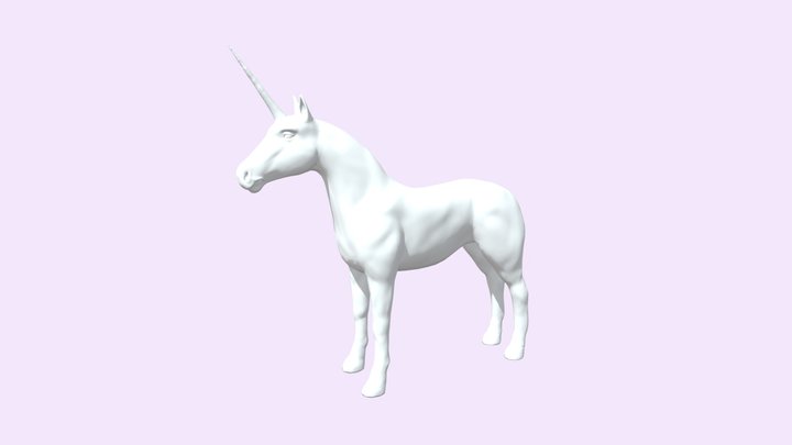 Unicorn 3D Model