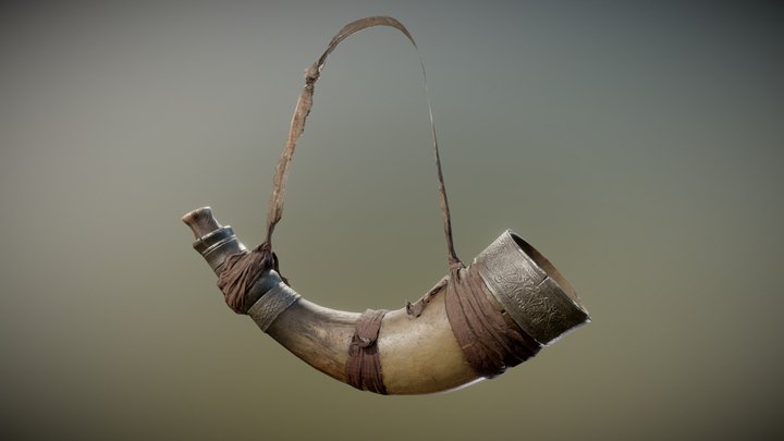 War Horn 3D Model
