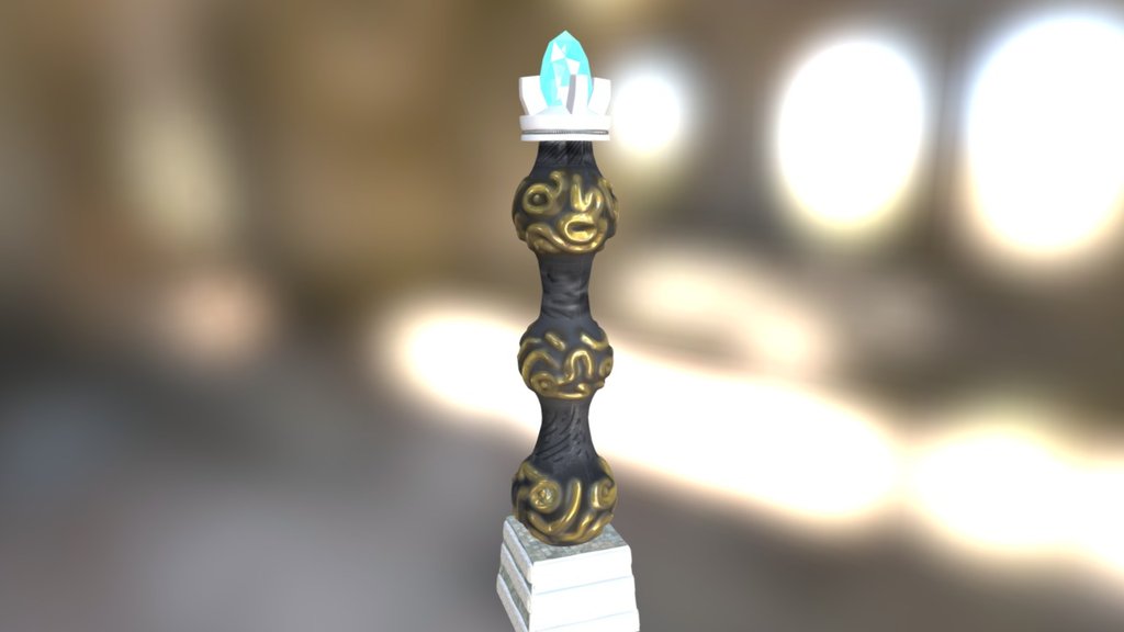 Zelda Breath of the Wild Shrine Pillar (BotW) Download Free 3D