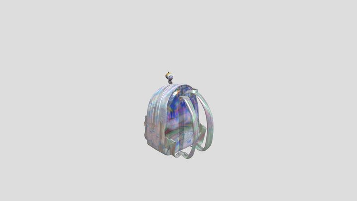 Robot_mochila_idle 3D Model