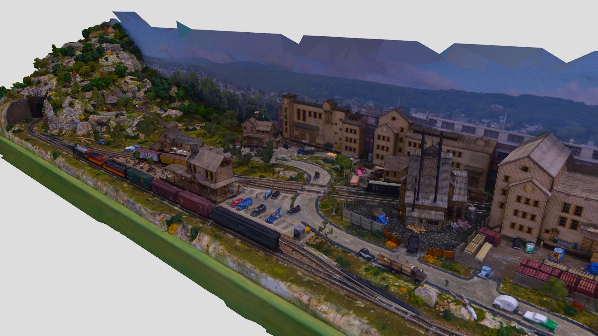 N Scale Layout - 3D model by peter54 [0bb5840] - Sketchfab