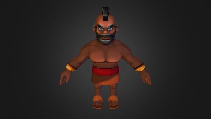Black Man 3D Model