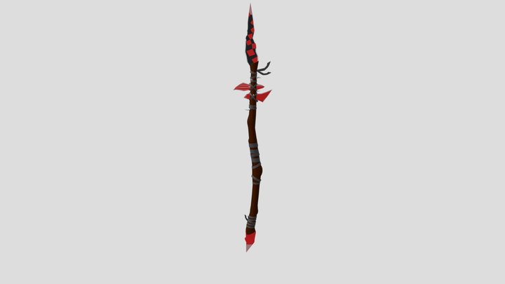 Spear 3D Model