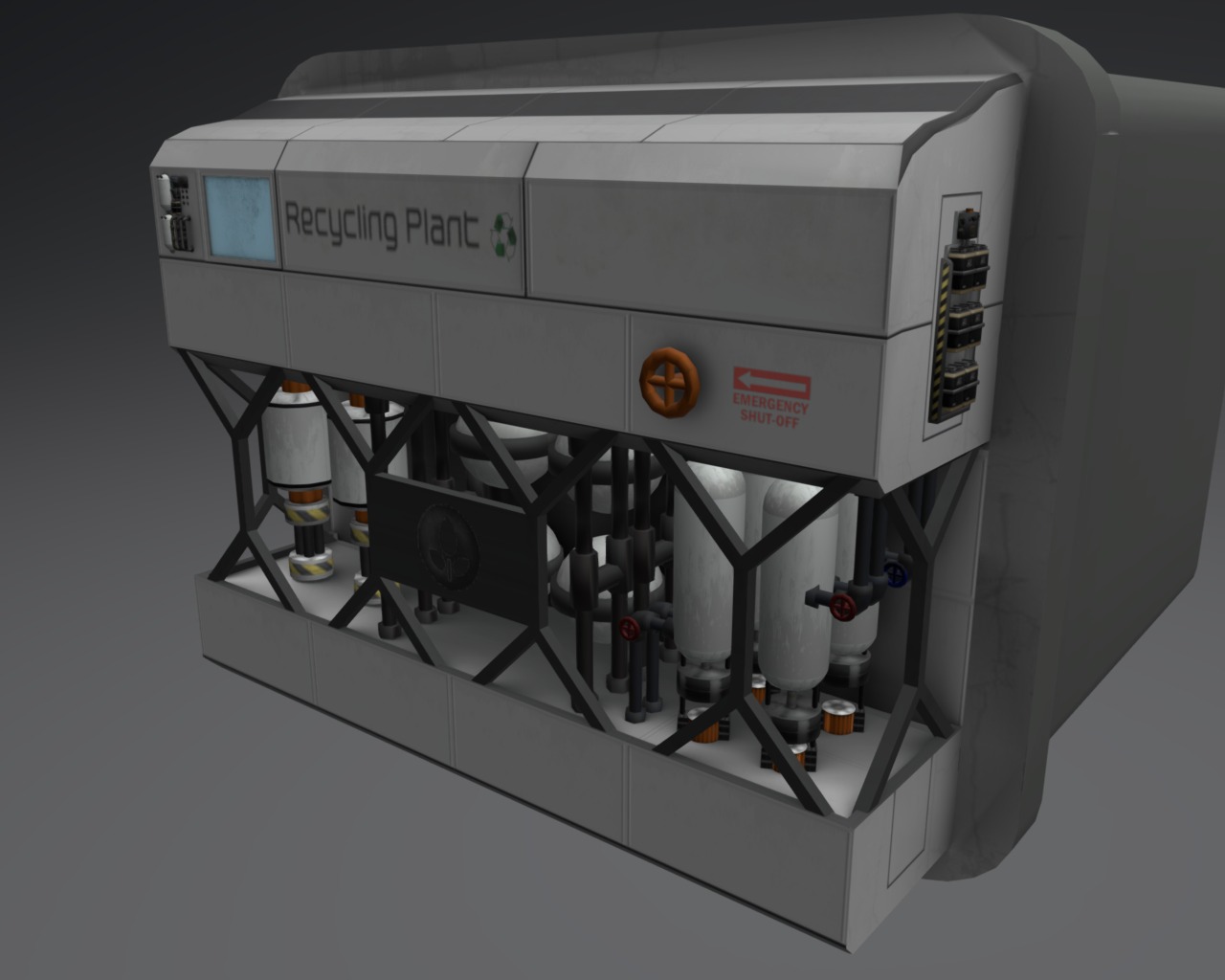 Module Recycling Plant - 3D model by dboi88 (@danielfay88) [0bb625b ...