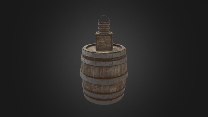 cratebarrelbucket 3D Model