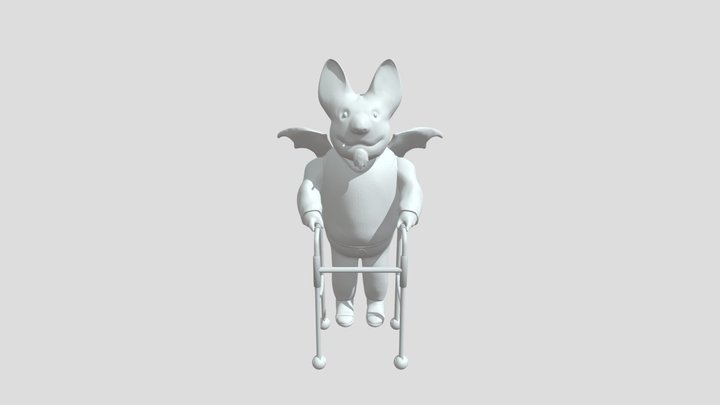Seymour Bats - Character Details 3D Model