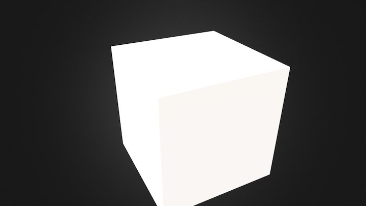 Cube 3D Model