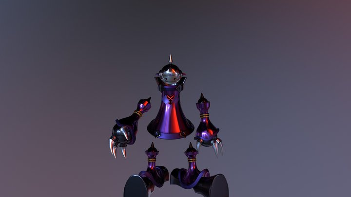 Kingdom Hearts Guard Armor 3D Model