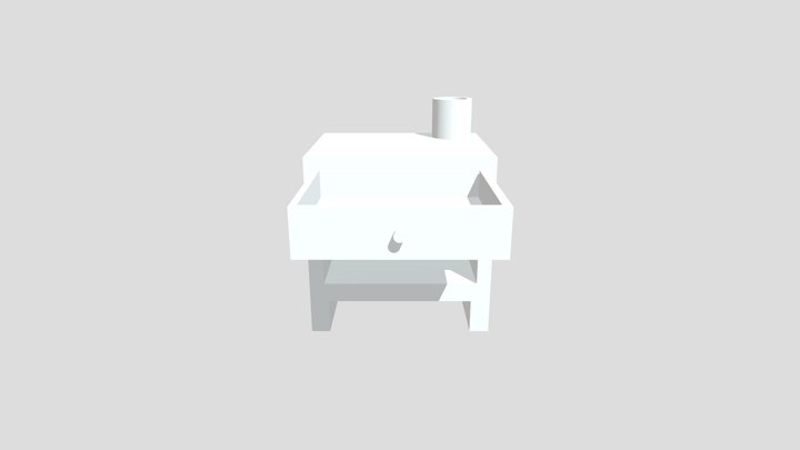 desk drawer 3D Model