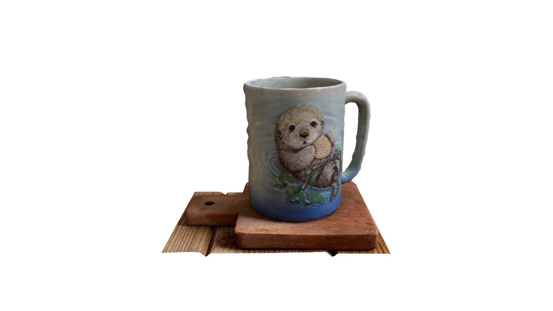 Otter Mug With Coffee