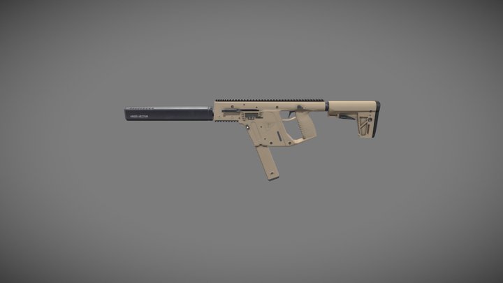 Kriss Vector V3 3D Model