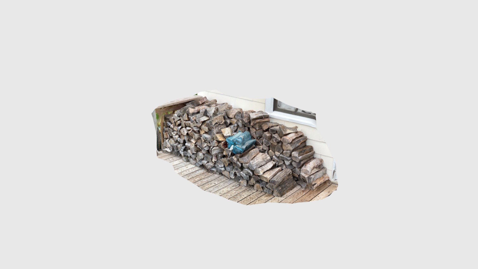 Firewood pile