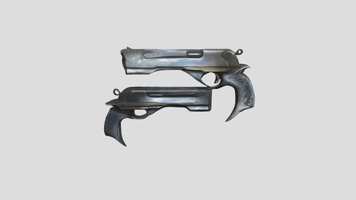 Ebony and Ivory 3D Model