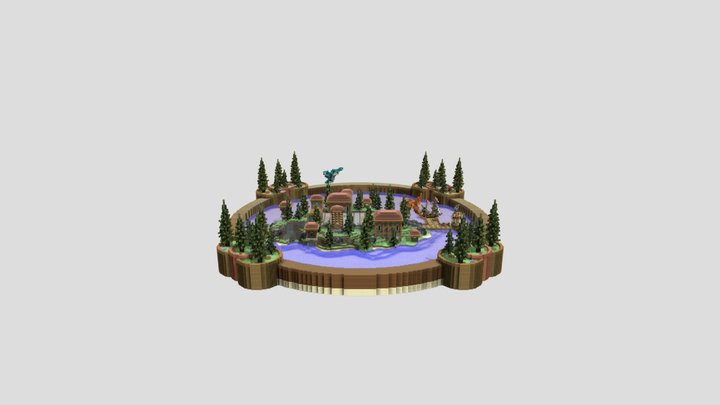 Lobby Map 3D Model