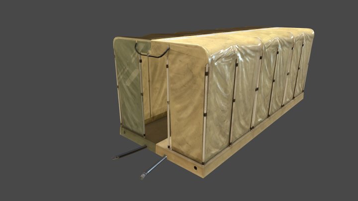 Military Showers (Attached) 3D Model