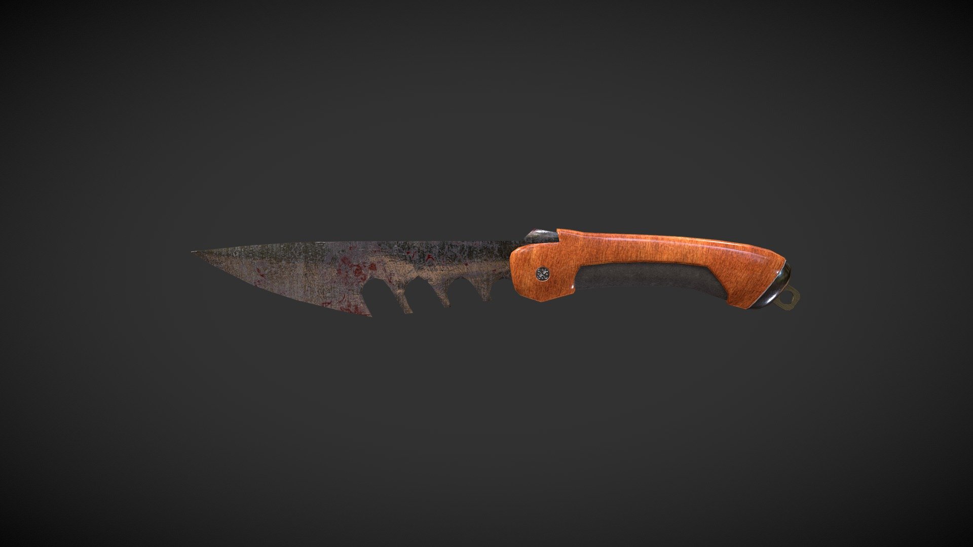 Workshop knife — Sketchfab embed 3D viewer