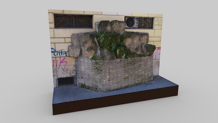 Servian Wall Via Carlo Alberto – Modello 3D gratuito STL