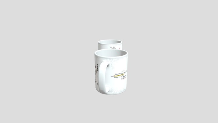 Anniversary Mug 3D Model