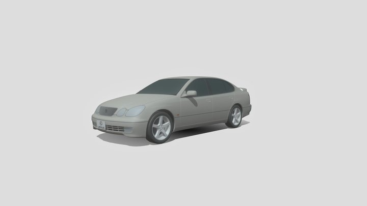 Lexus GS300 – Modello 3D gratuito STL