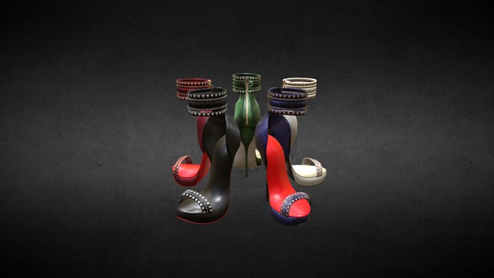 .: RatzCatz :. Heels *SaSa* 3D Model