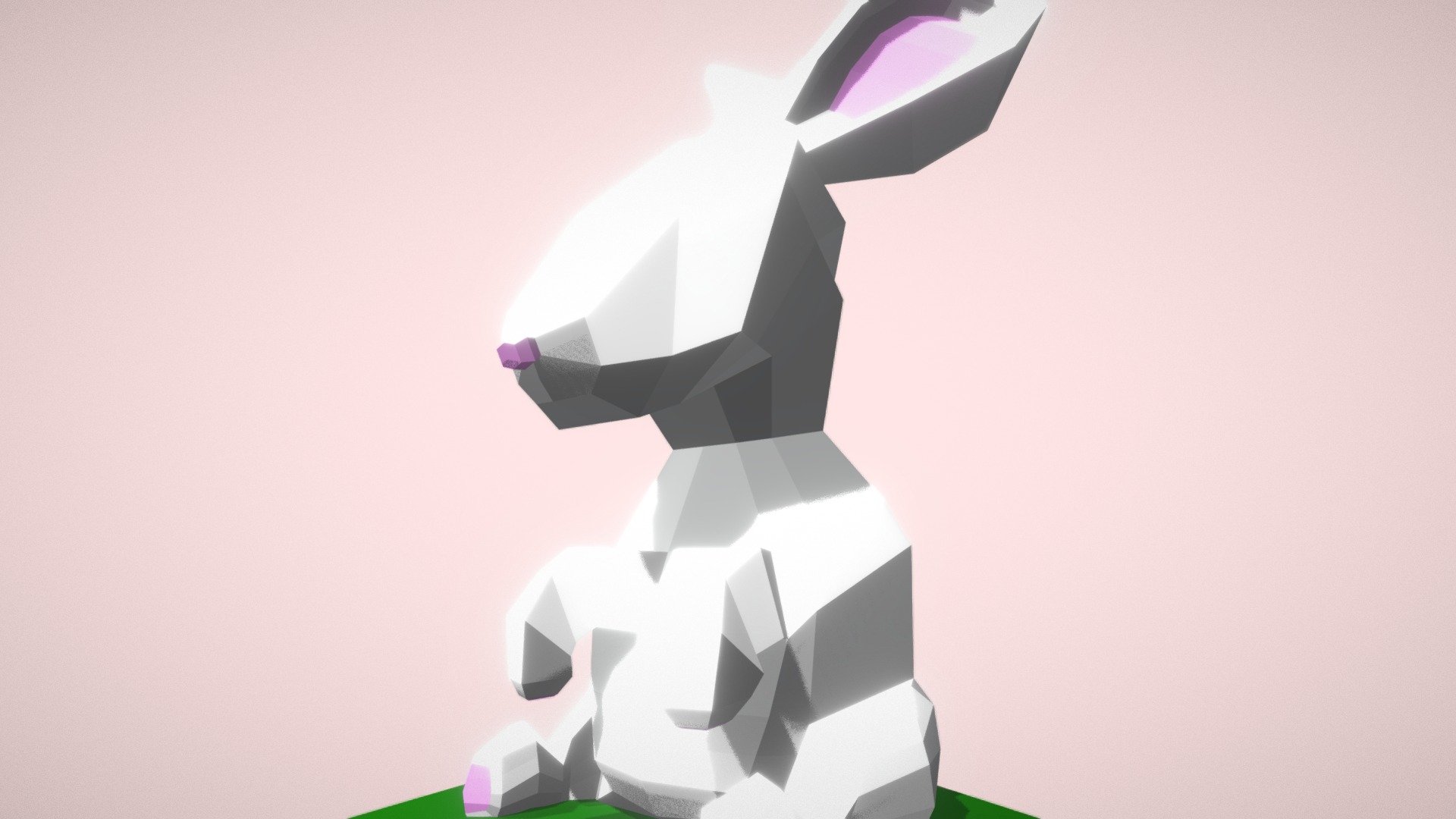 Rabbit - 3D model by ailey art (@ailey-art) [0bc08a6] - Sketchfab