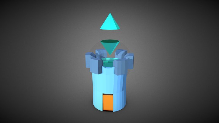 Mage Tower 3D Model