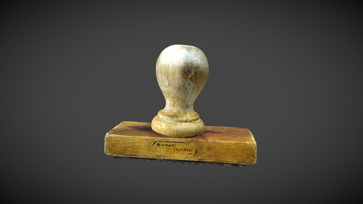 Stampiljka_velika 3D Model