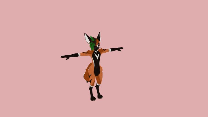 VulpariiFaceTracking 3D Model