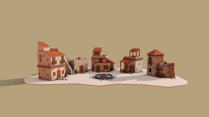 Design House Asset 3D Model