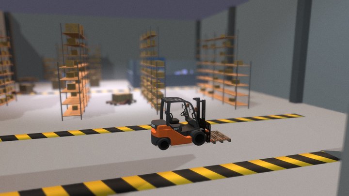 Instalaciones óptimas 3D Model