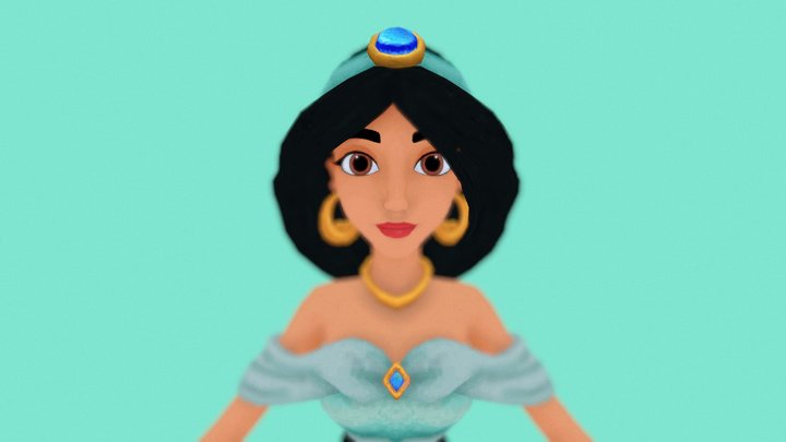 Jasmine 3D Model