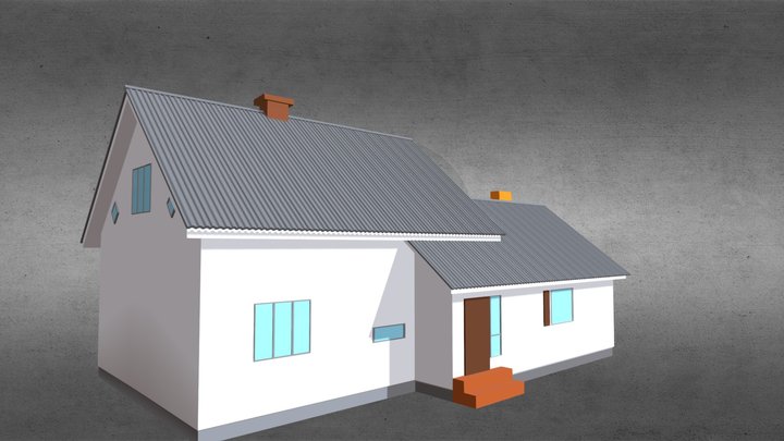 Old House 3D Model