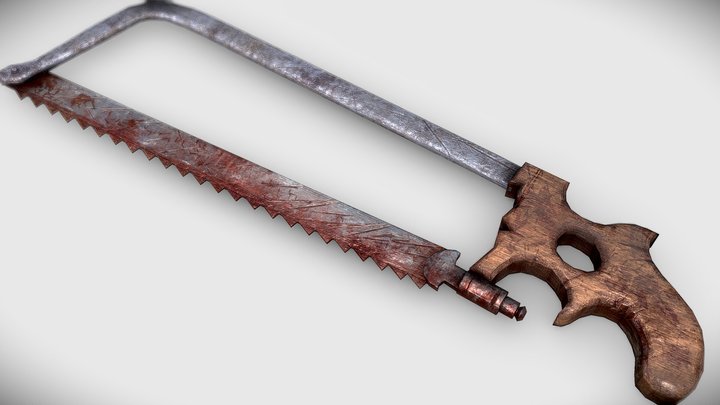 17th Century Surgical Saw / Inutero Project 3D Model